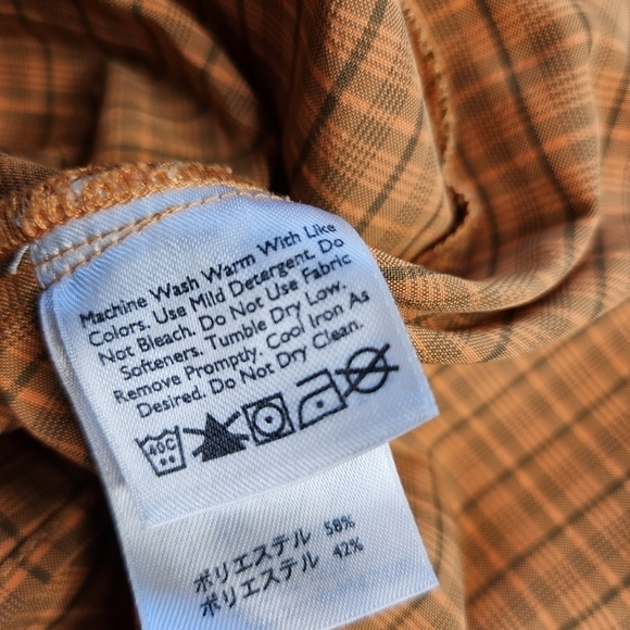 Eddie Bauer Sport short sleeve button front shirt - Picture 5 of 8